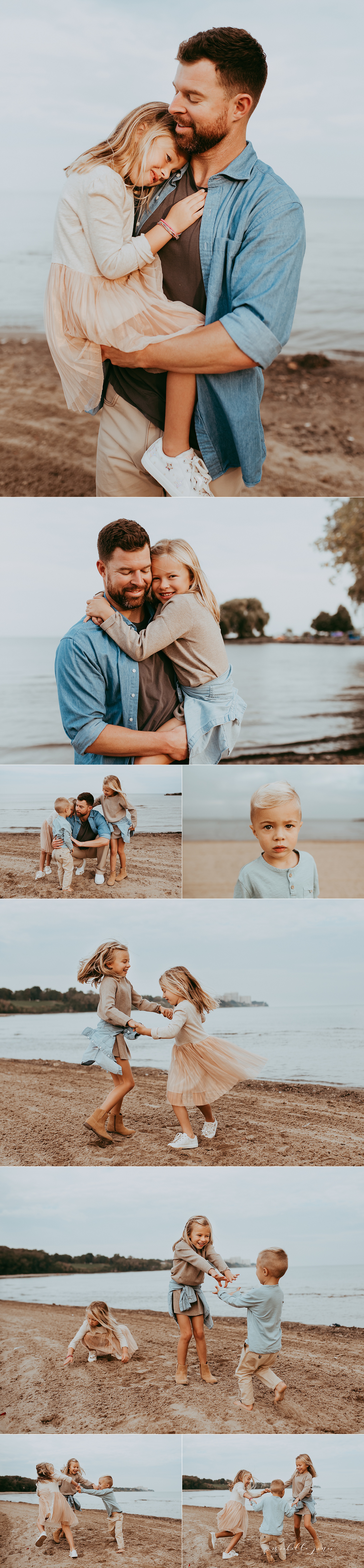 Kluber Family | Edgewater Park Cleveland Ohio Family Photographer